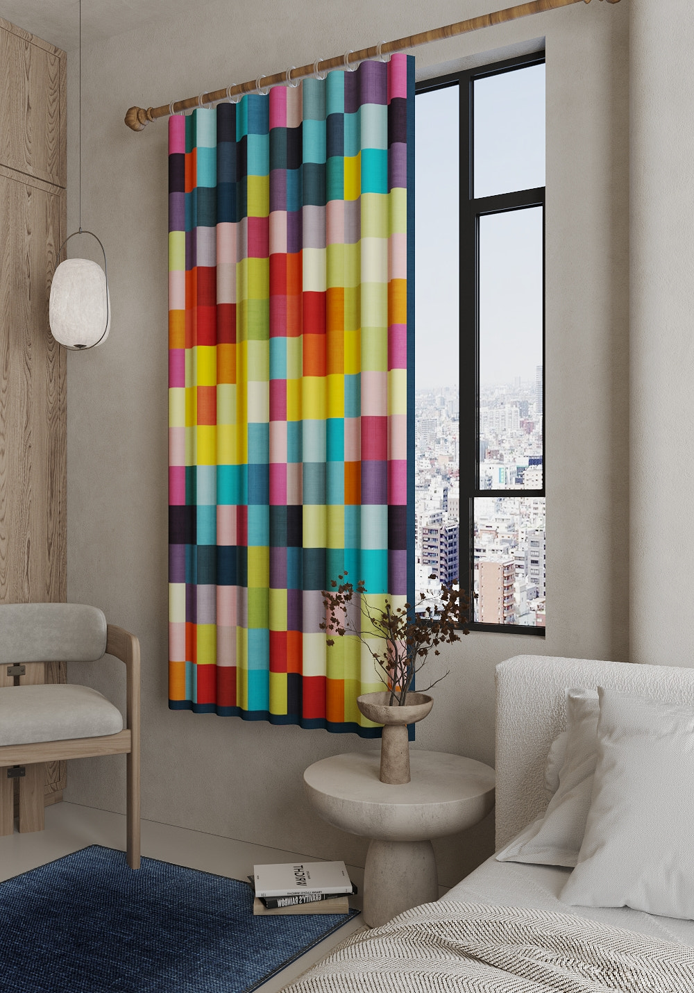 Marlow Colorful Curtain