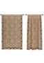 Odessa Brown Damask Curtain