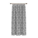 Penelope Grey Striped Curtain