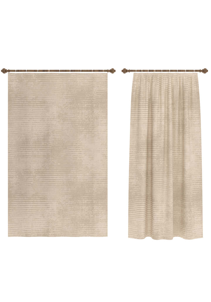 Oliver Oatmeal Curtain