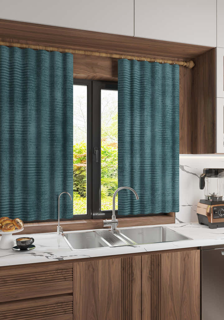 Oliver Teal Blackout Curtain