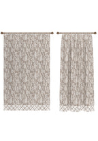 Alder Taupe Country Curtain