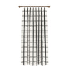 Jessamine Black and White Plaid Curtain