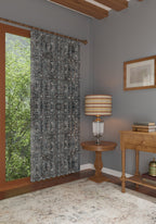 Dorothy Navy Boho Curtain