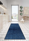 Addison Blue Modern Washable Rug