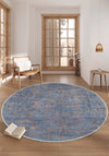 Nathan Blue Cinnamon Rug