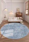 Nathan Blue Modern Rug