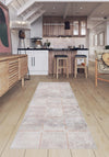 Gawain Beige Checkered Rug