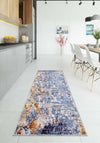 Kasen Abstract Colourful Washable Rug