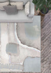 Bexley Abstract Grey Rug