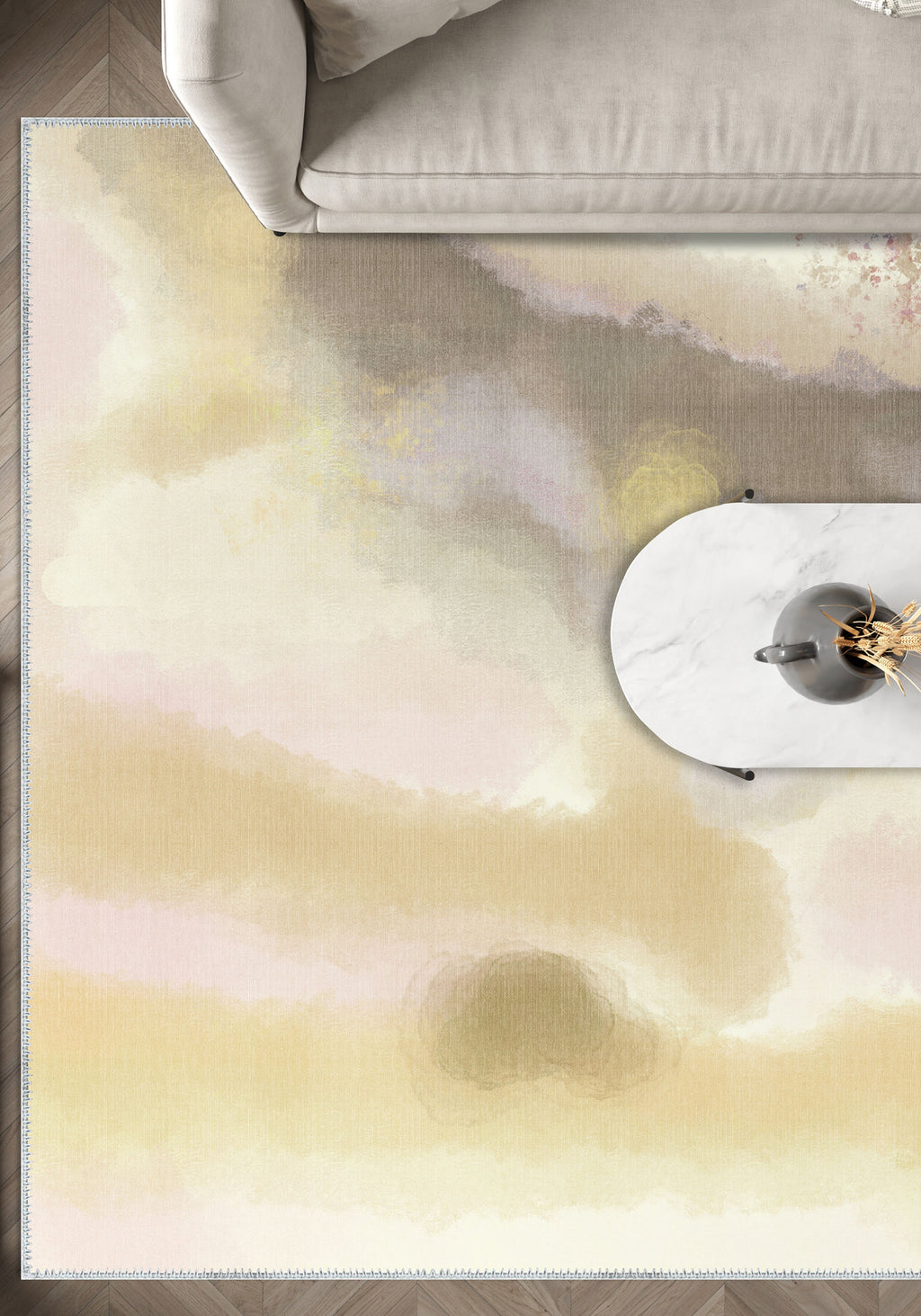 Icarus Abstract Cream Rug