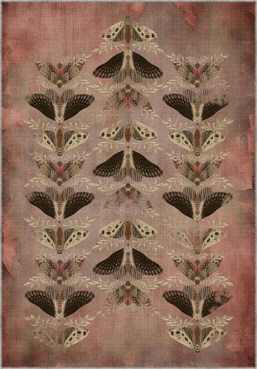 Celestia Pink Butterfly Rug