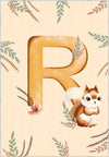 Tiny Squirrel Personalised Kids Rug