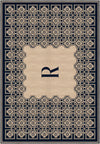 Marisa Navy Monogram Personalised Rug