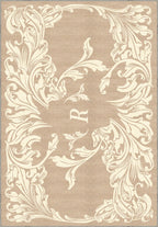 Luna Cream Customisable Letter Rug