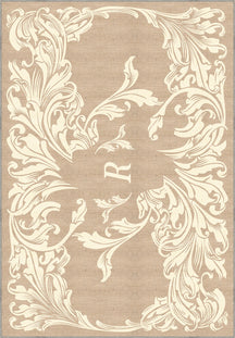 Luna Cream Customisable Letter Rug