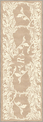 Luna Cream Customisable Letter Rug