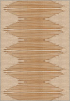 Syralla Brown Washable Rug