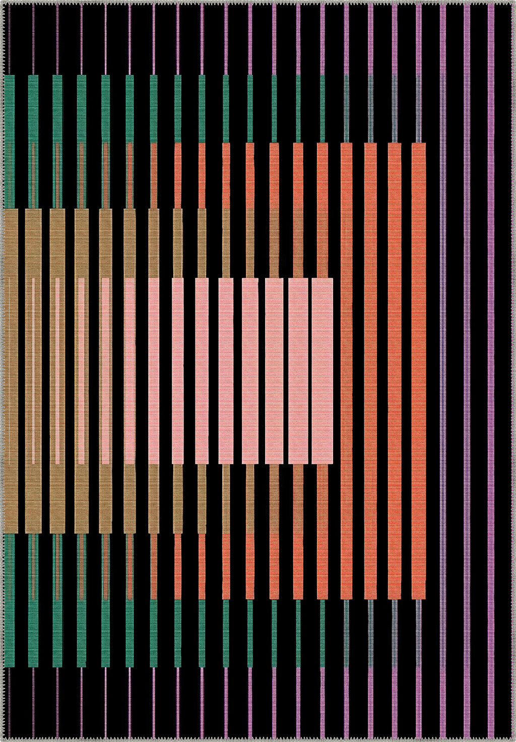 August Colourful Geometric Rug