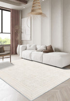 Alexis Bordered Cream Rug