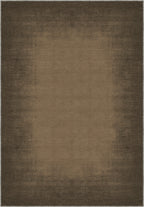 Olivia Brown Bordered Washable Rug