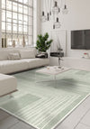 Charles Sage Green Minimalist Rug