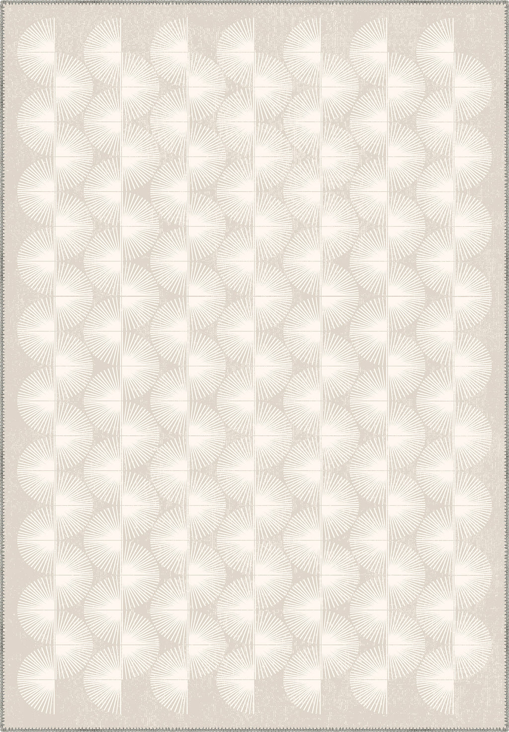 Elysandra Cream Art Deco Rug