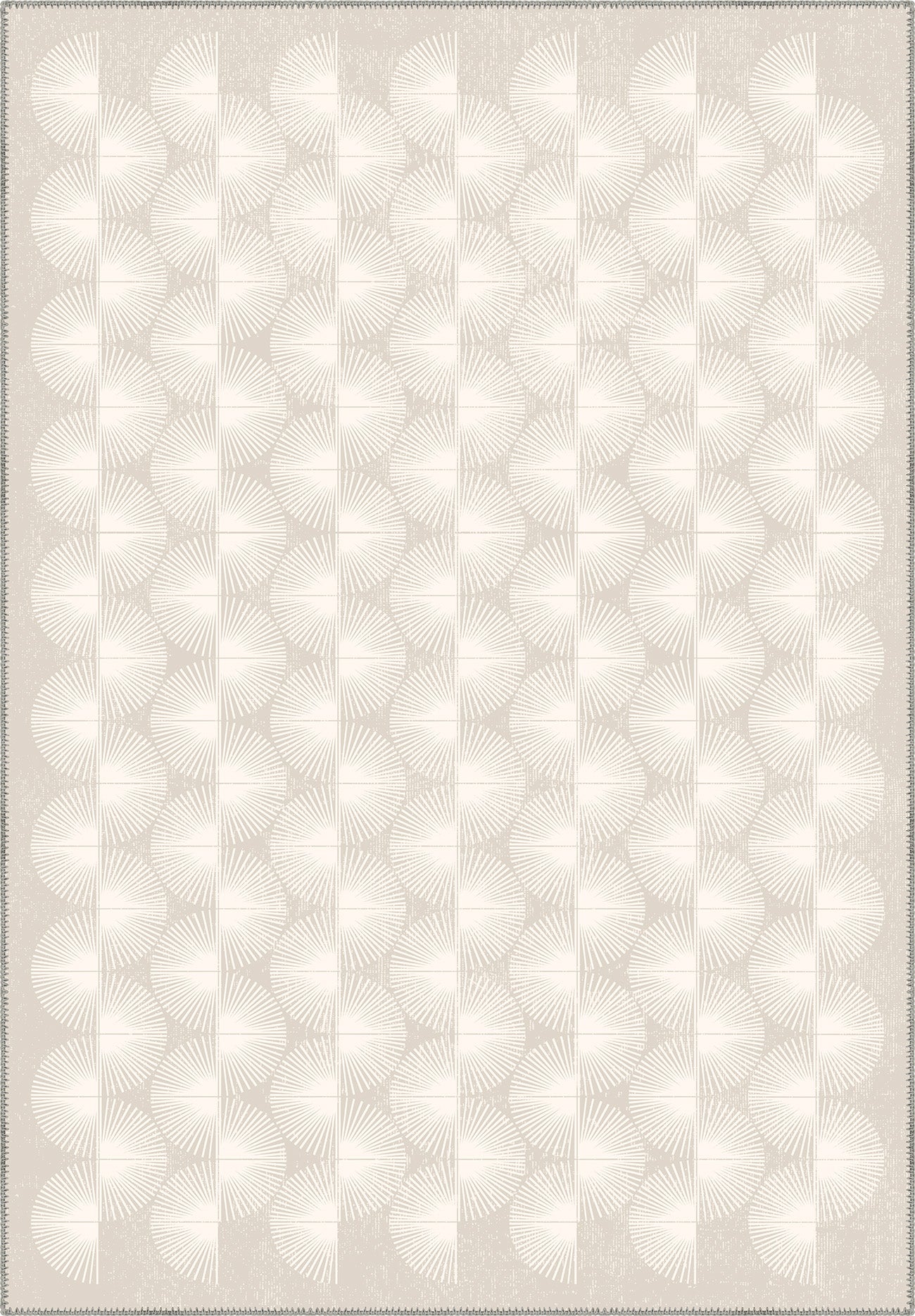 Elysandra Cream Art Deco Rug