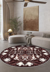 Henry Burgundy Vintage Rug