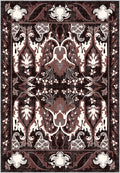 Henry Burgundy Vintage Rug