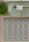 Zachary Green Vintage Rug