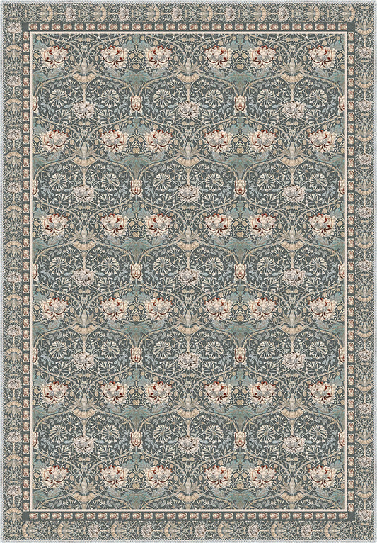 Zachary Green Vintage Rug