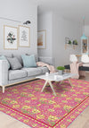 Zachary Vintage Pink Rug