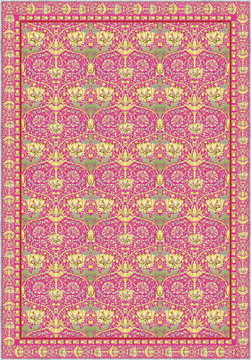 Zachary Vintage Pink Rug