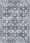 Zachary Blue Distressed Oriental Rug