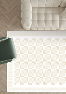 Berylle Cream Striped Rug
