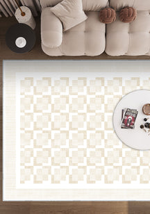 Berylle Cream Striped Rug