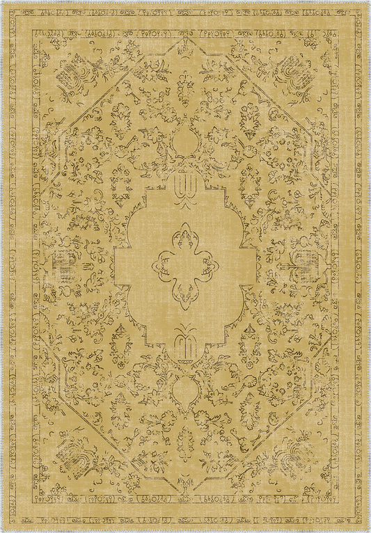 Gabriel Yellow Vintage Rug