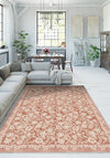 Minora Washable Floral Rug