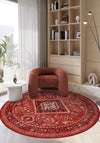 Oberon Red Medallion Rug