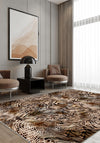 Sarana Animal Print Washable Rug