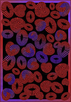 Lorelai Colourful 3D Rug