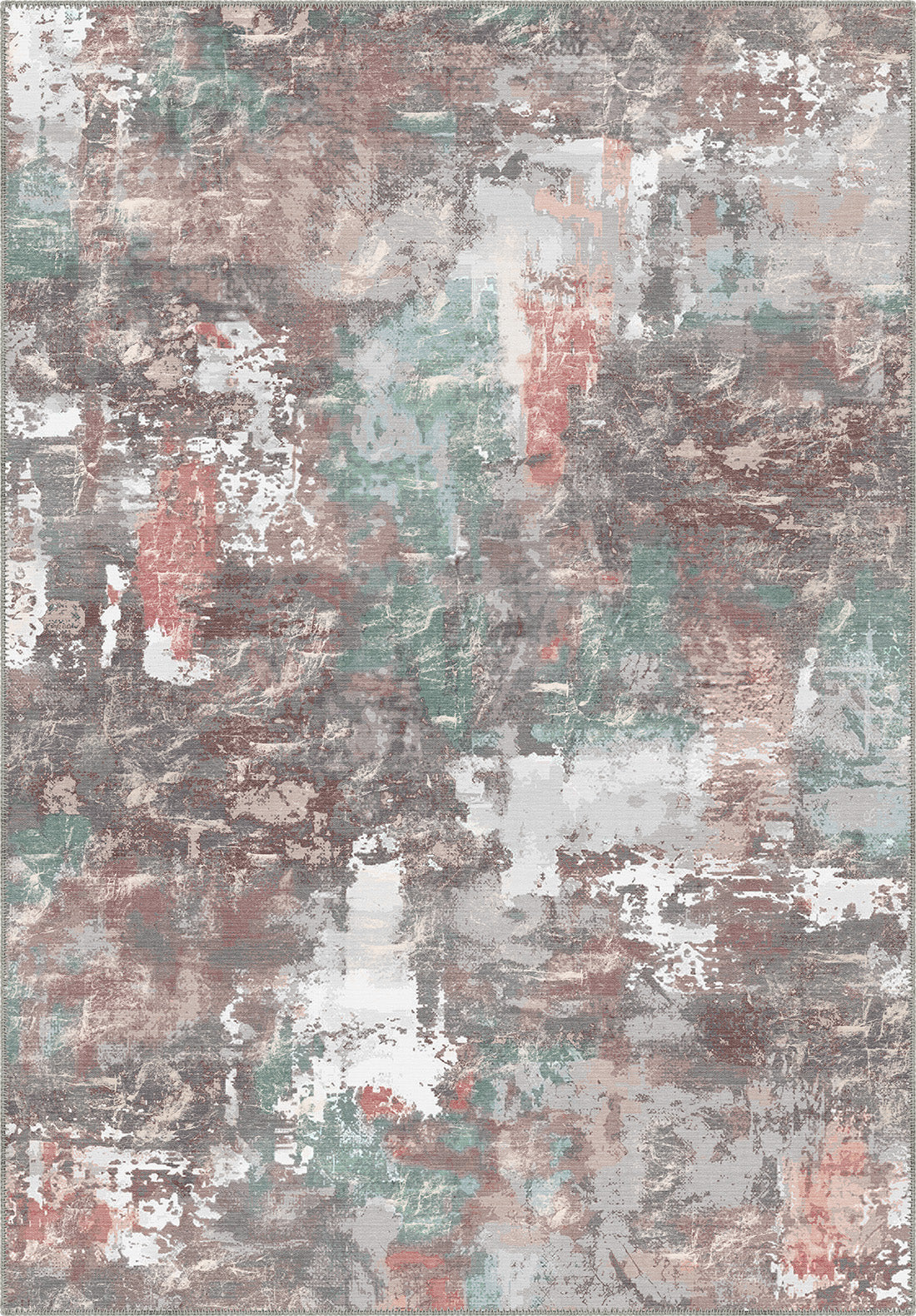 Matthew Abstract Colourful Rug | Rugette Area Rug