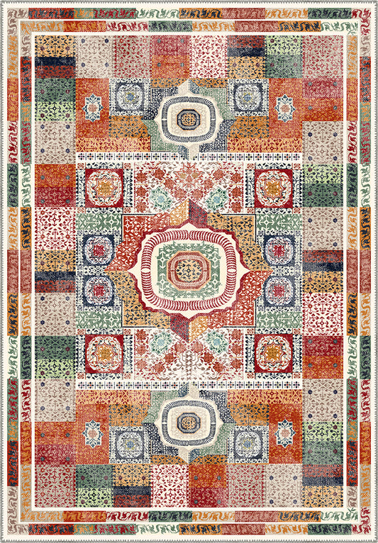Zahara Colorful Mamluk Rug