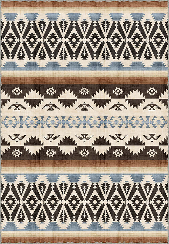 Nakoa Earthy Tribal Rug