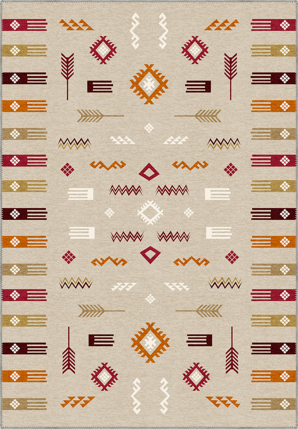 Azra Beige Berber Rug