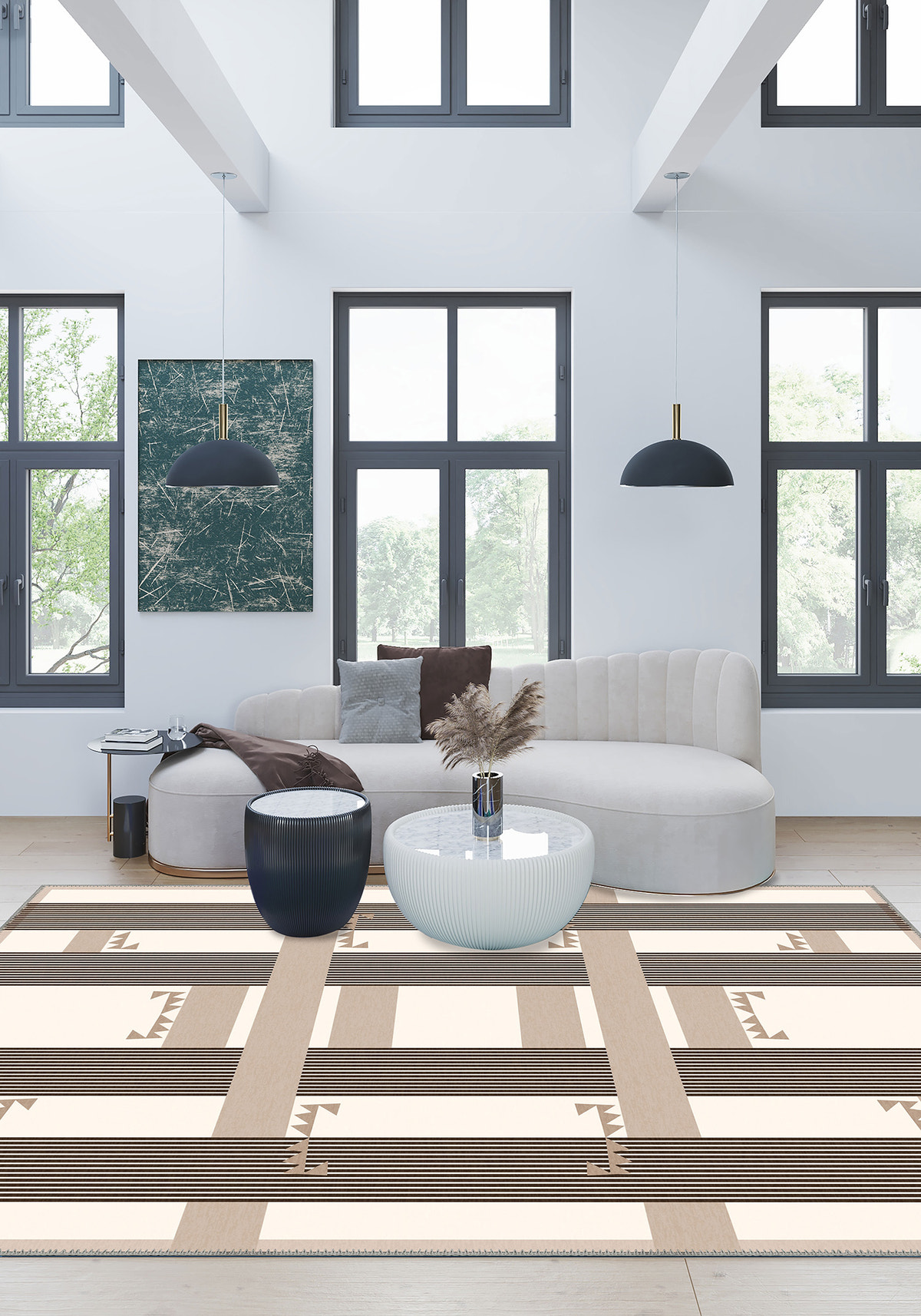Nahla Berber Washable Rug