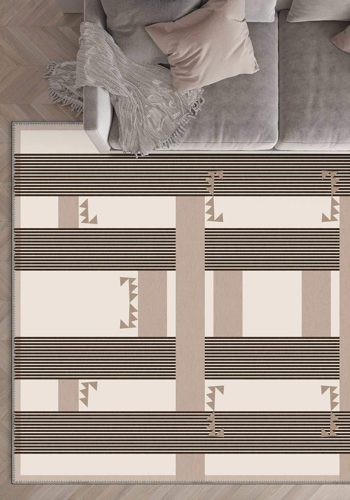 Nahla Berber Washable Rug
