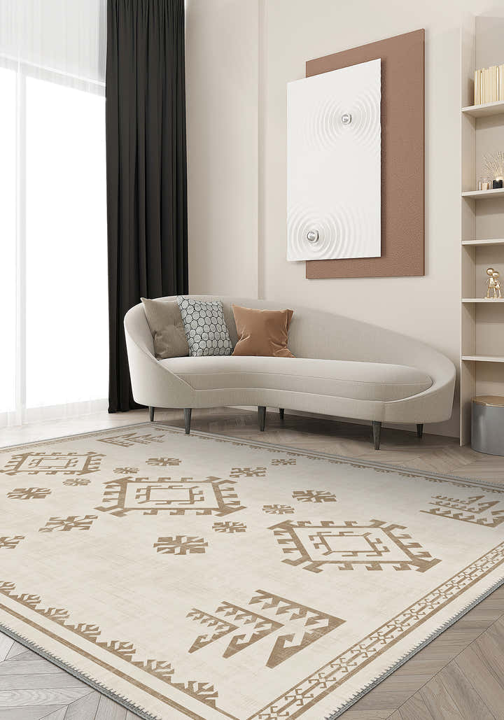 Lina Cream Scandi Rug