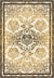 Liliane Gold Damask Rug